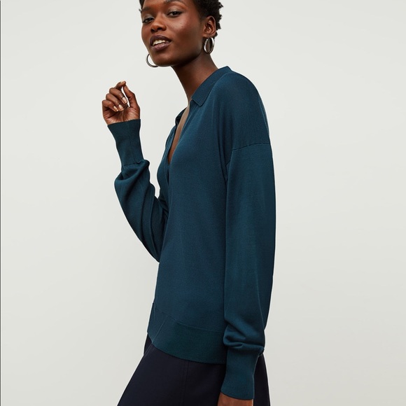 Leo Pullover in Silk Jersey from MM LaFleur - Picture 4 of 9